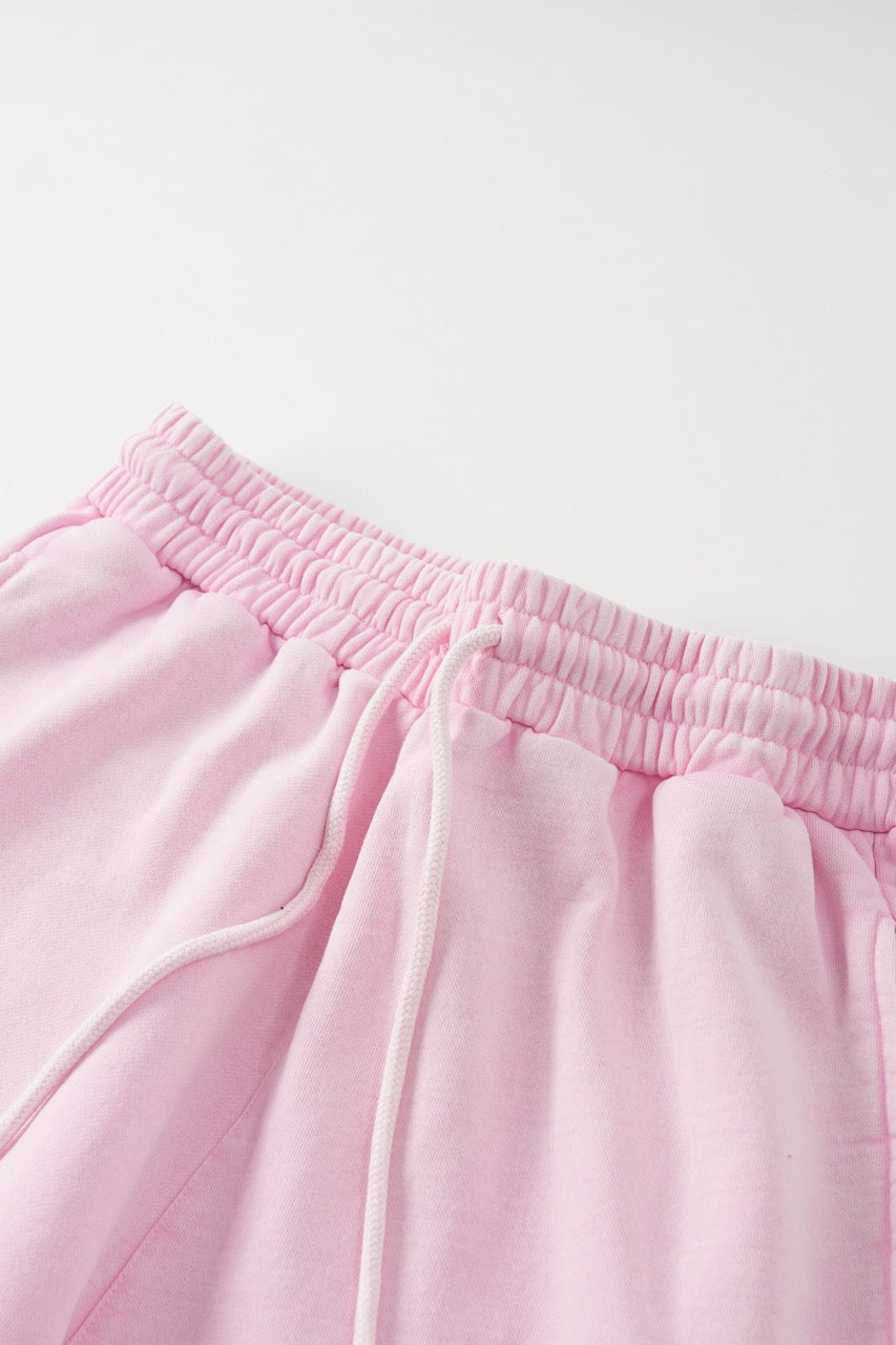 Washed Basic Sweatpants PINK