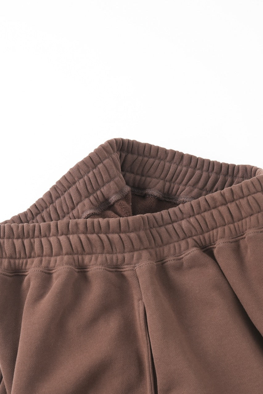 Baggy Sweatpants - COFFEE