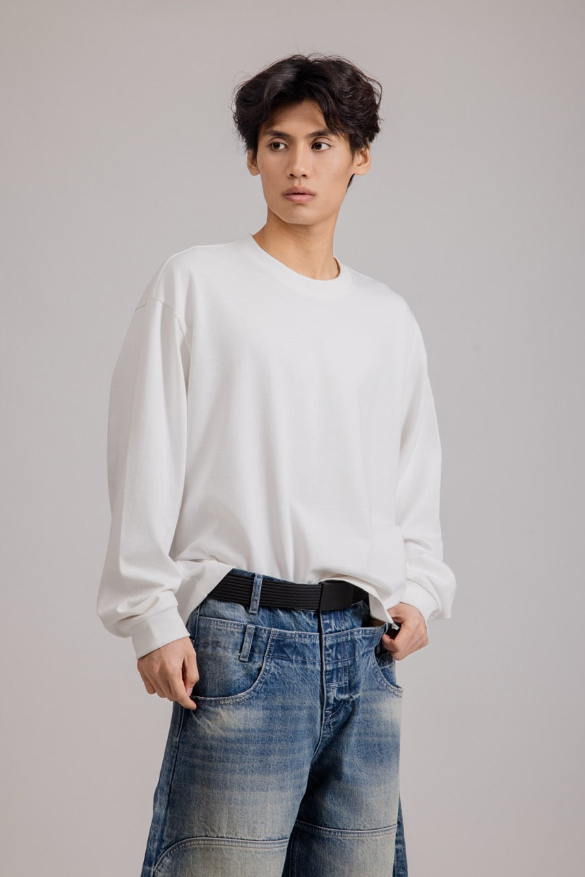 Cotton Sweatshirt White