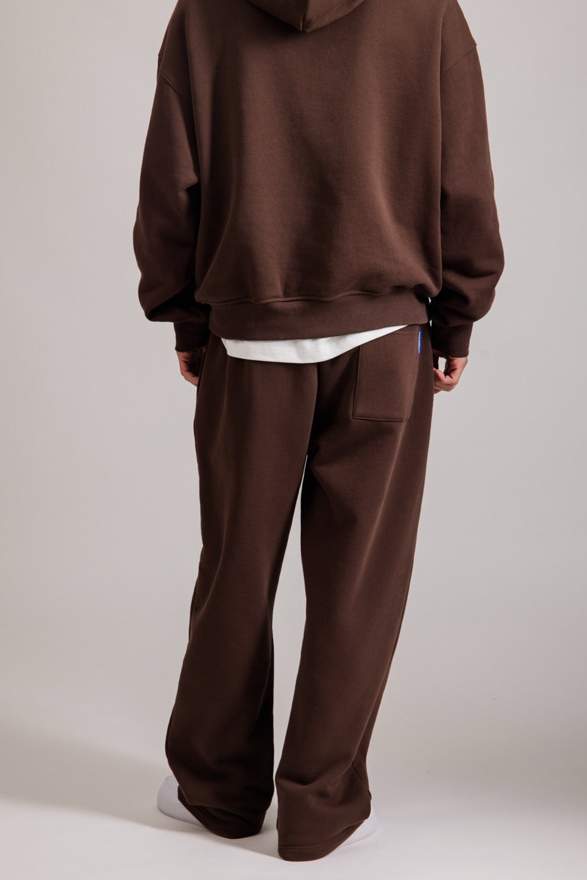 Baggy Sweatpants - COFFEE