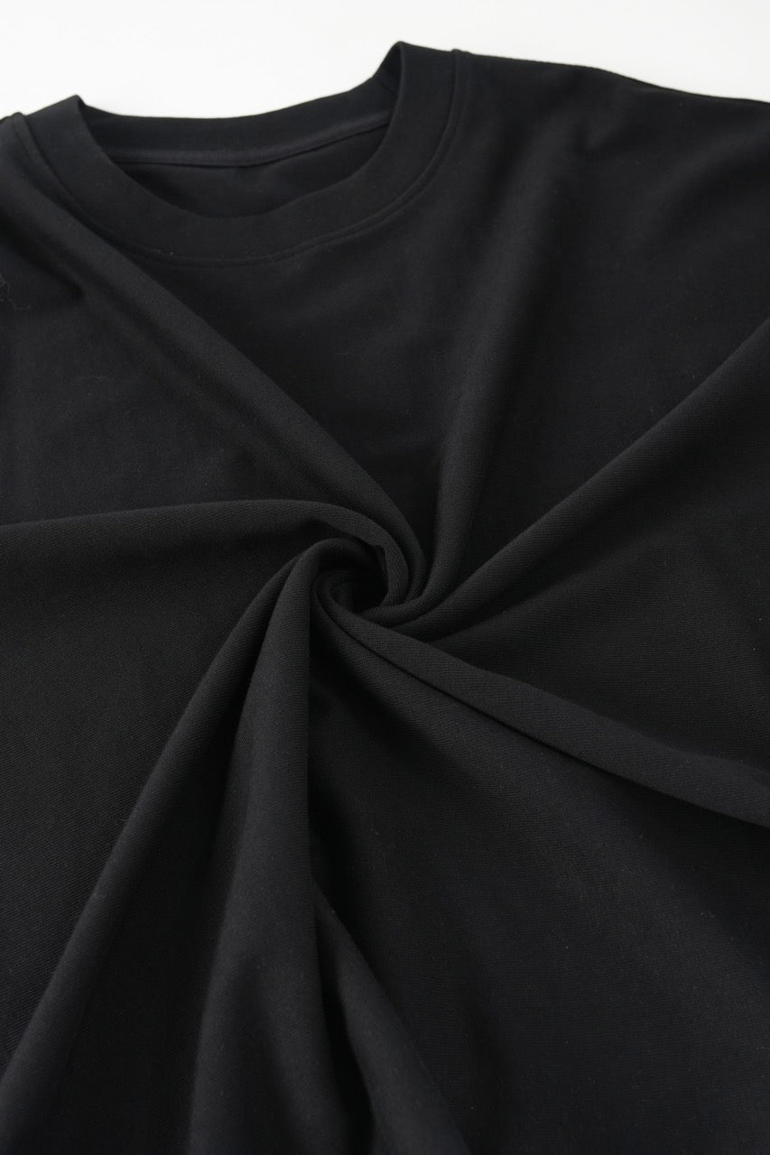 Cotton Sweatshirt Black