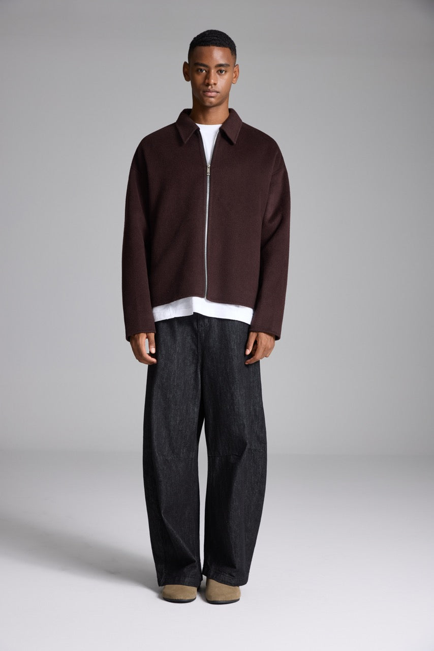 Cashmere Blend Jacket Coffee