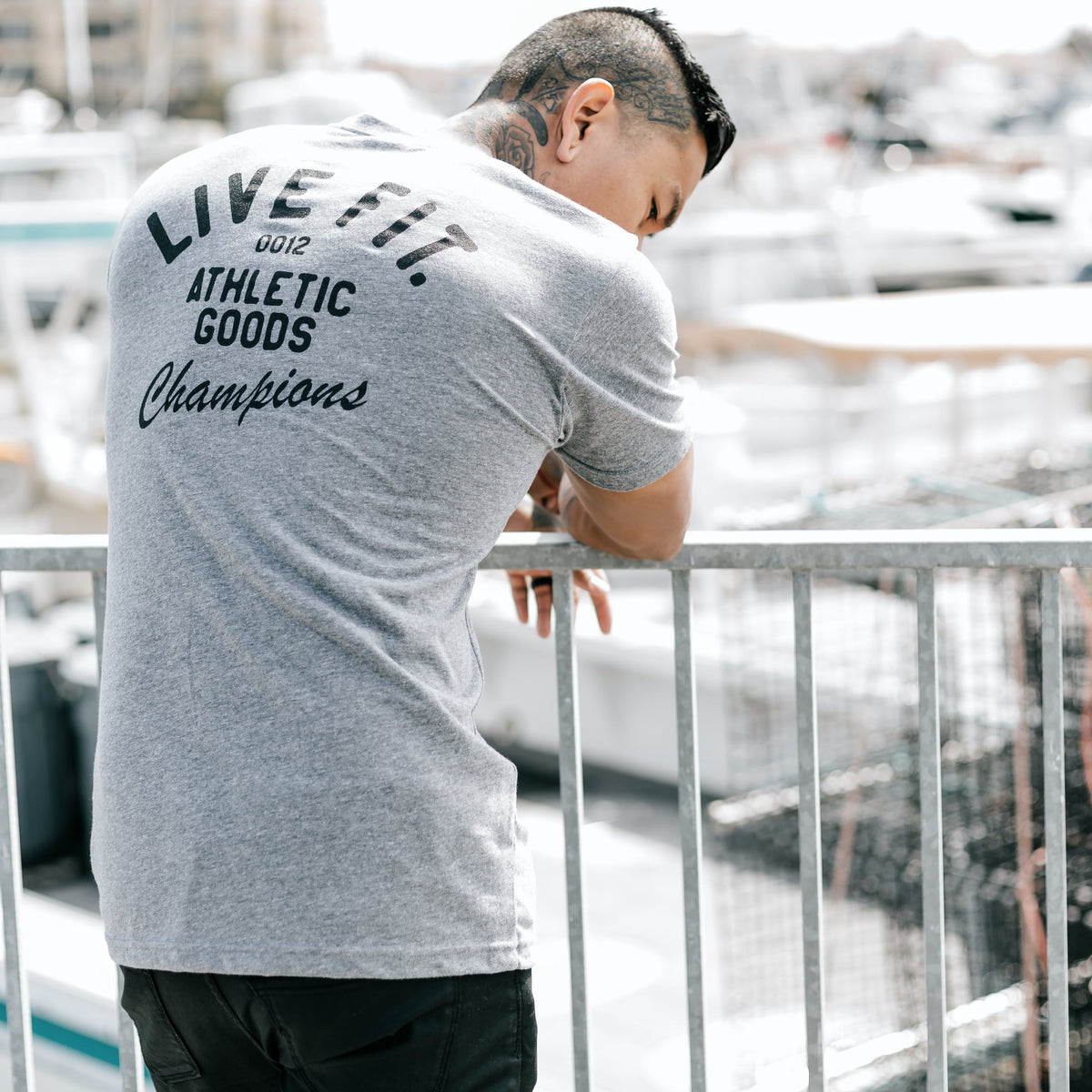 Athletic Goods Tee - Heather Grey