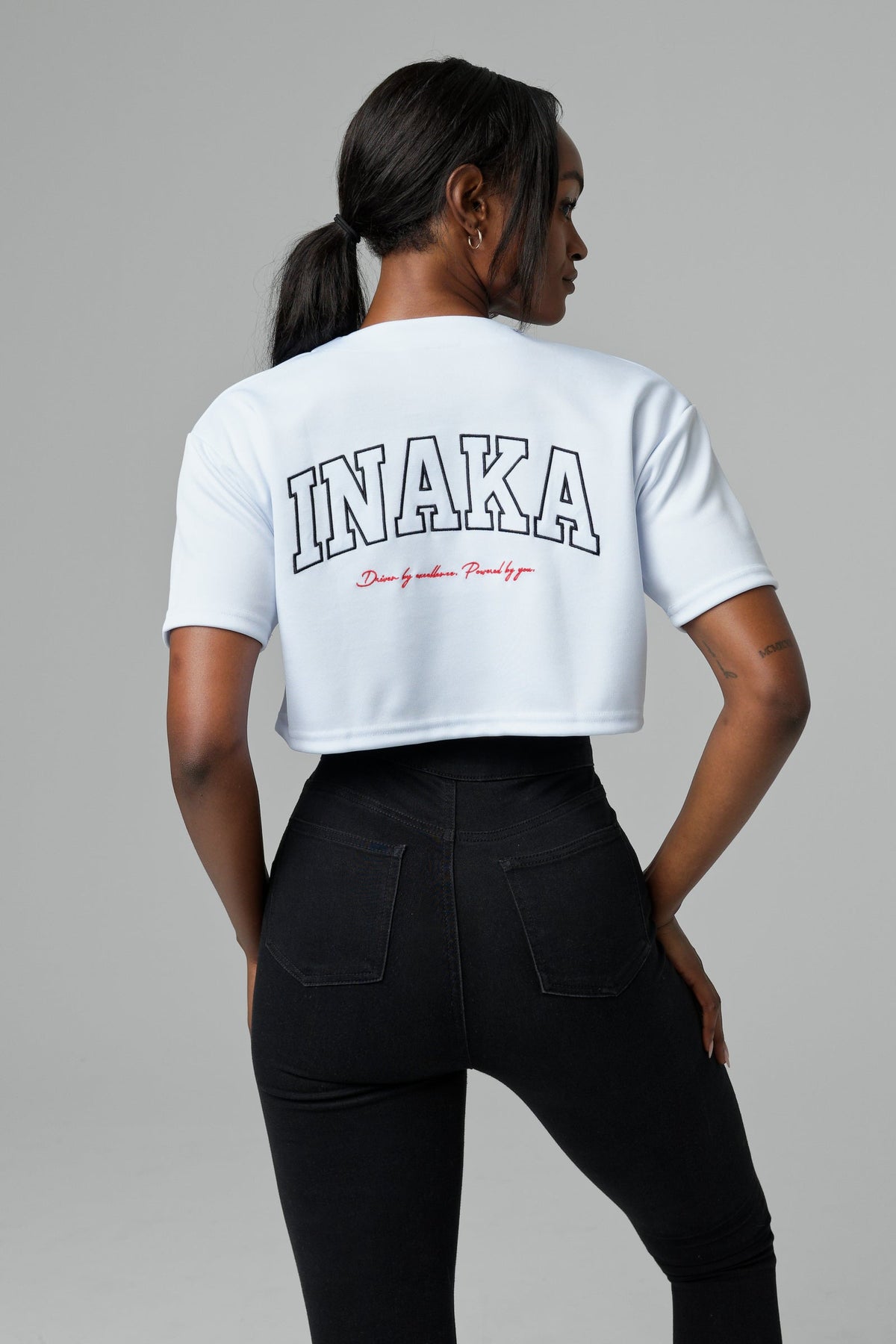 WOMEN'S IPRS CROPPED JERSEY - WHITE