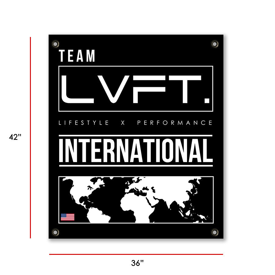 International Banner - Black