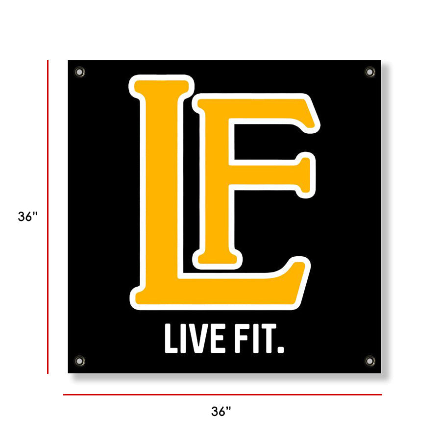 LF Classic Banner - Black/Gold