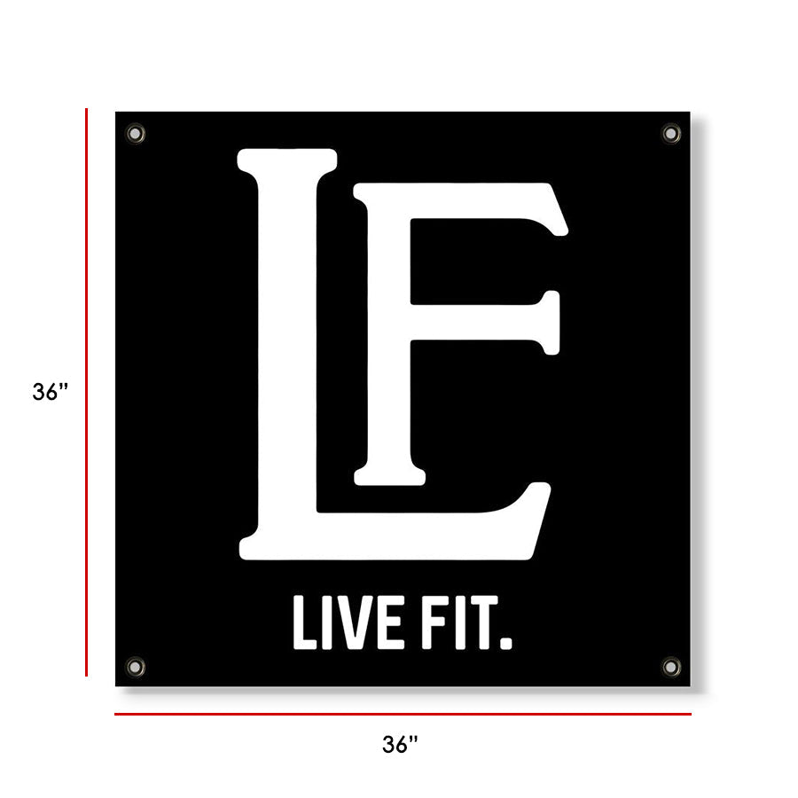 LF Classic Banner - Black/White