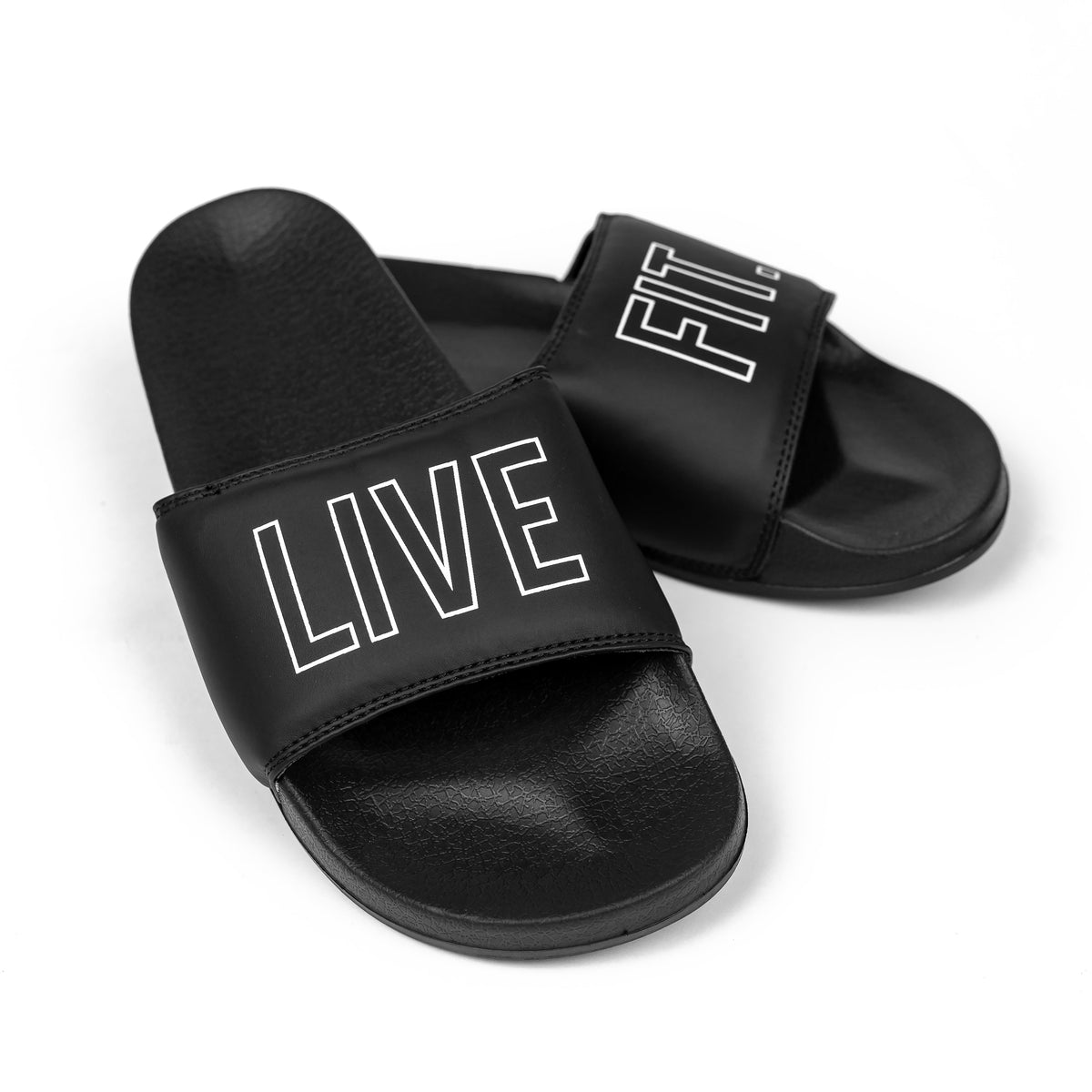 Live Fit. Outline Slides - Black/White