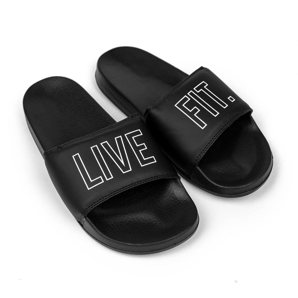 Live Fit. Outline Slides - Black/White