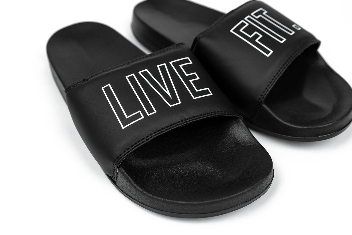 Live Fit. Outline Slides - Black/White