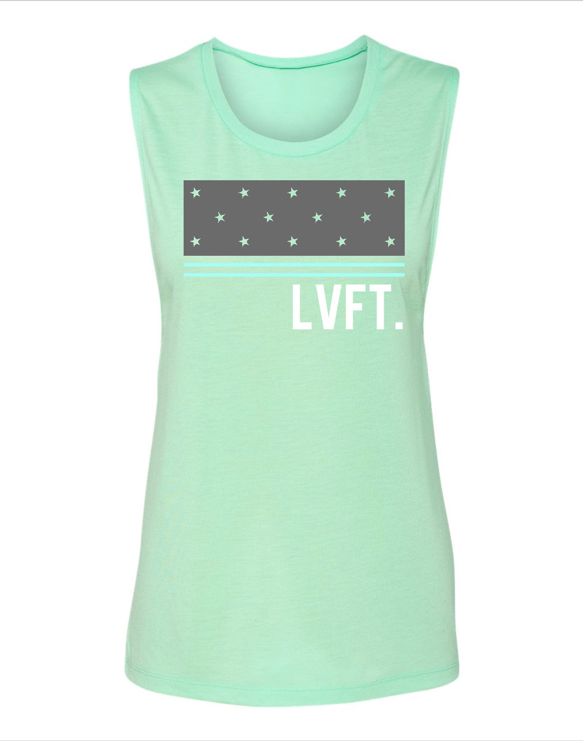 Ladies Block Stars - Mint