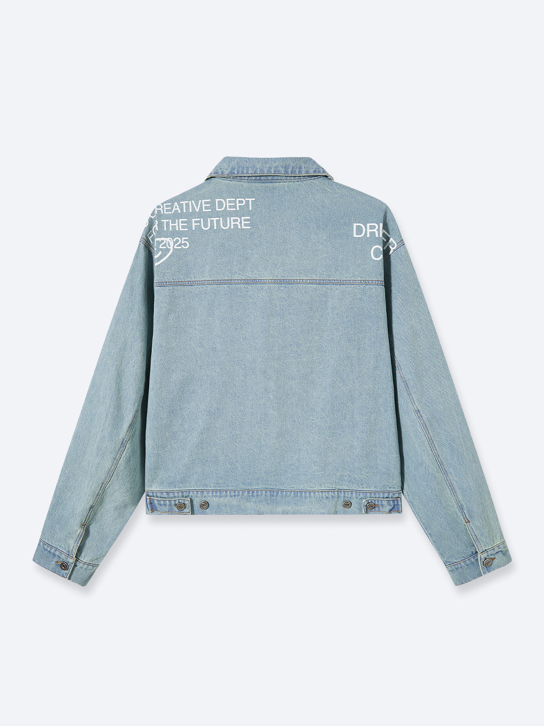 CREATIVE DEPT DENIM WORK JACKET - BLUE
