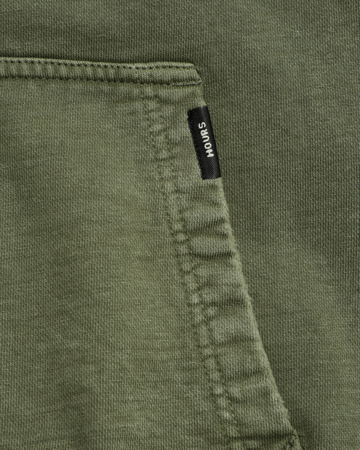 Drop Shoulder Hoodie - Sunfaded Olive