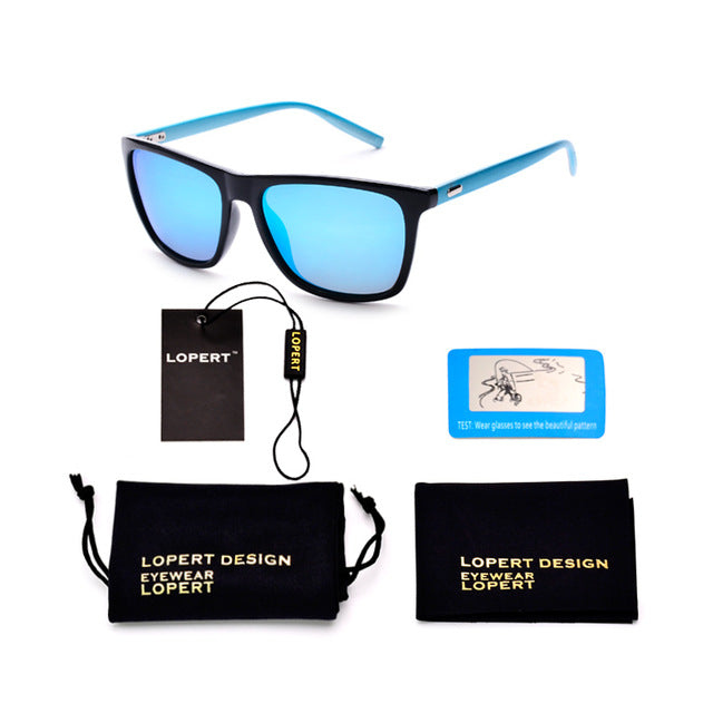 Square Polarized Sunglasses