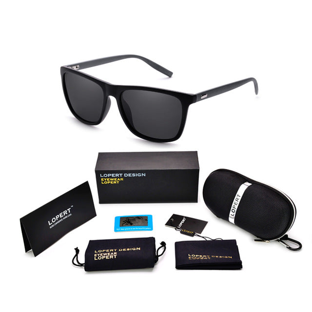 Square Polarized Sunglasses