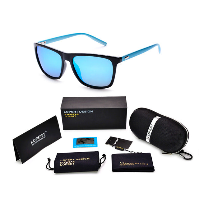 Square Polarized Sunglasses