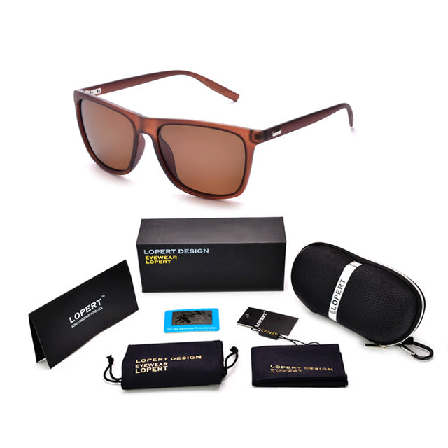 Square Polarized Sunglasses