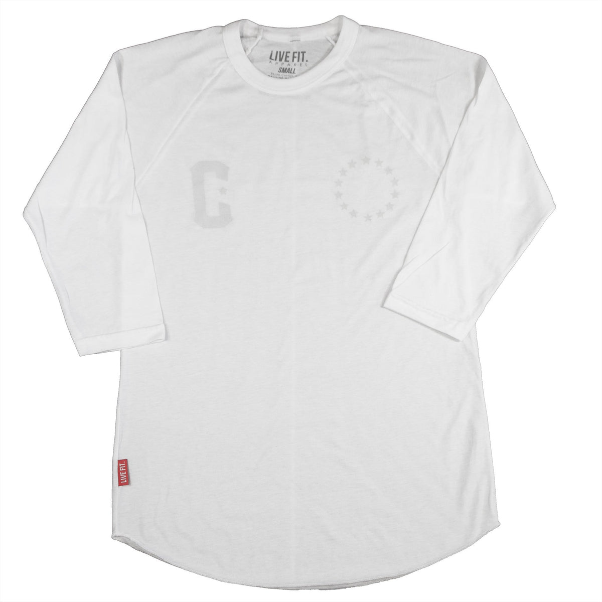 Premium Raglan - White