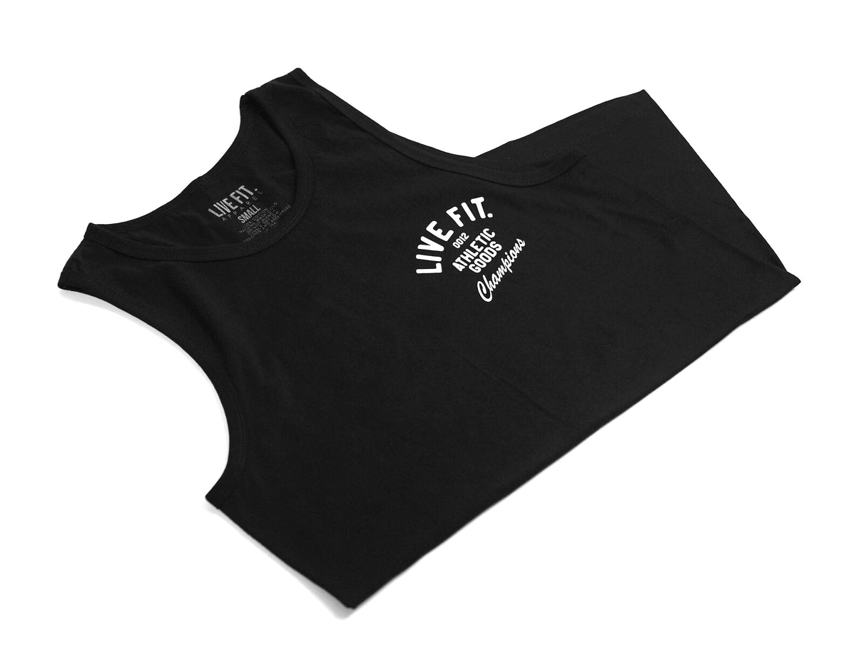 Athletic Goods Tank - Black