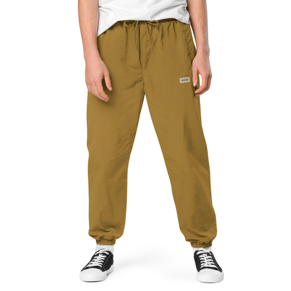 Recycled tracksuit trousers Brown