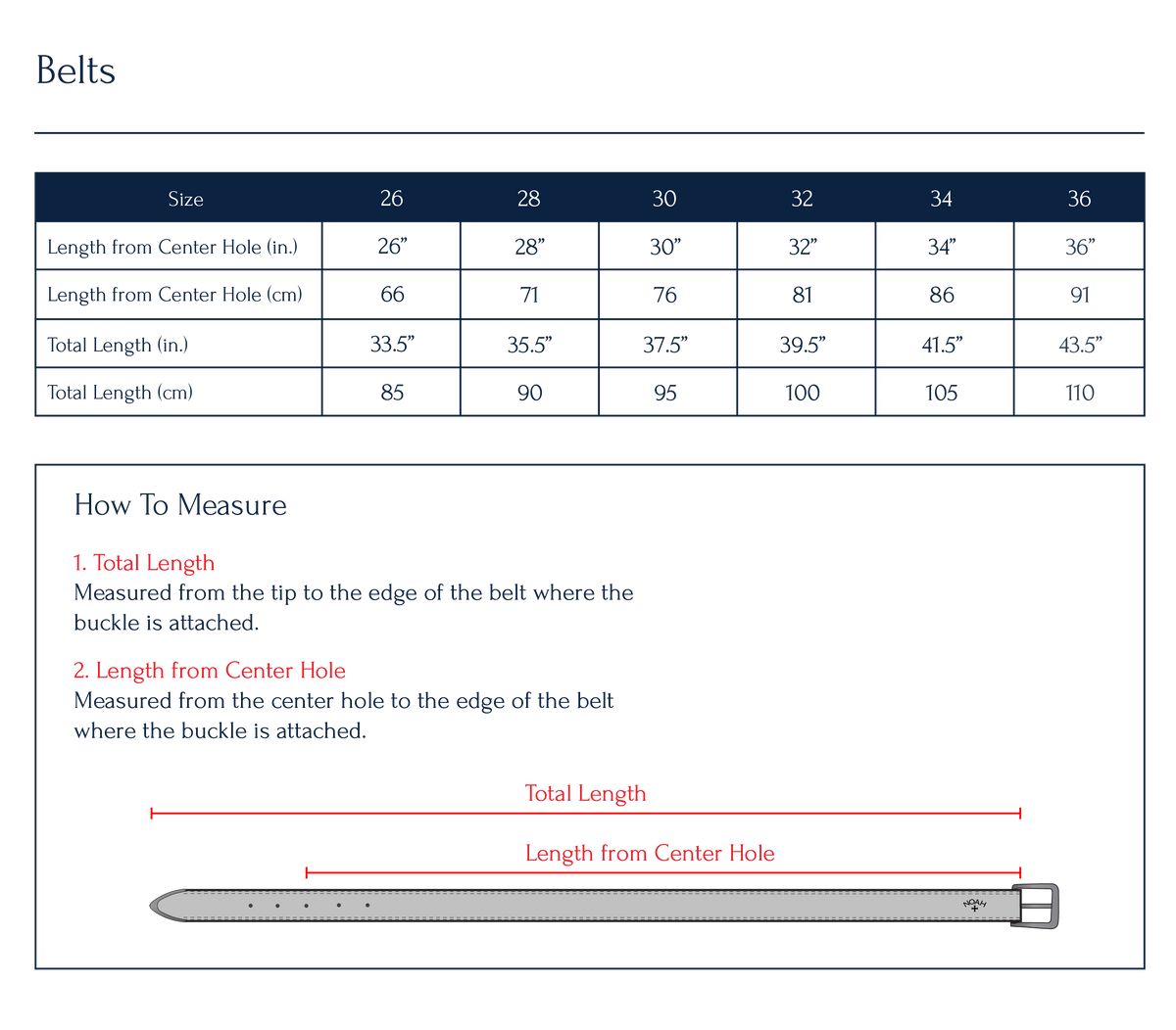 Leather Belt