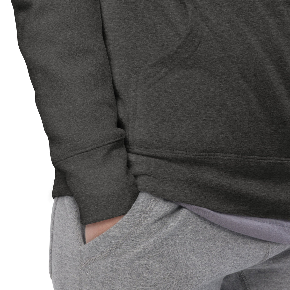 Unisex Hoodie Charcoal Heather