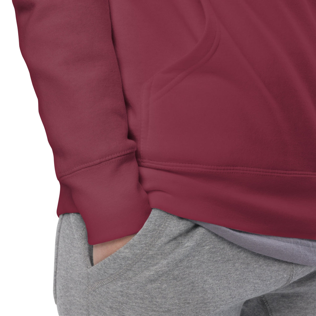 Unisex Hoodie Maroon