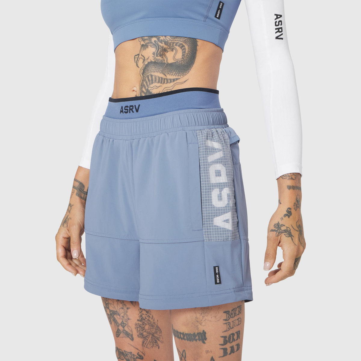 W100. 2-in-1 Convertible Pant - Slate Blue