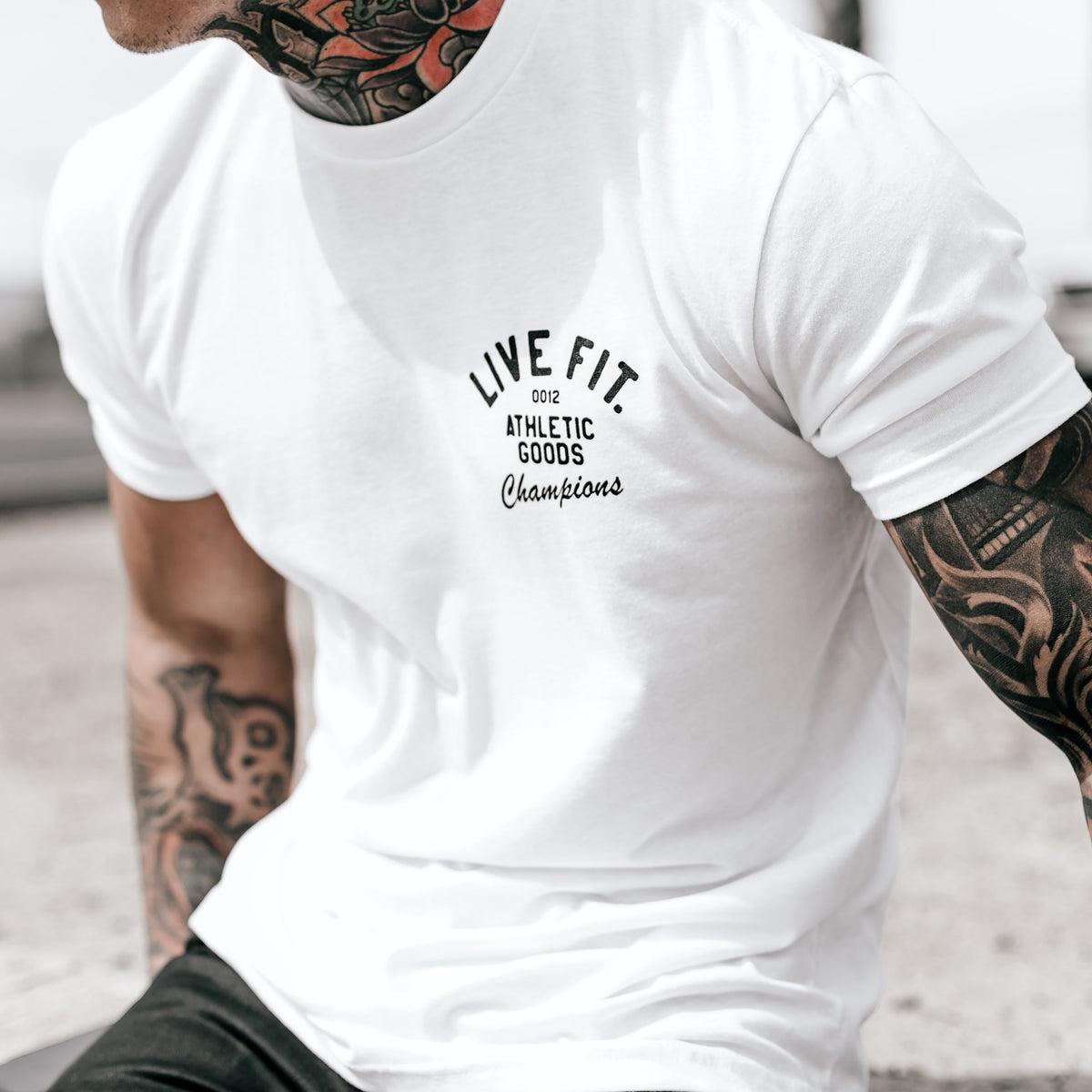 Athletic Goods Tee - White