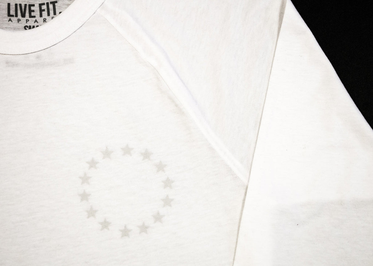 Premium Raglan - White