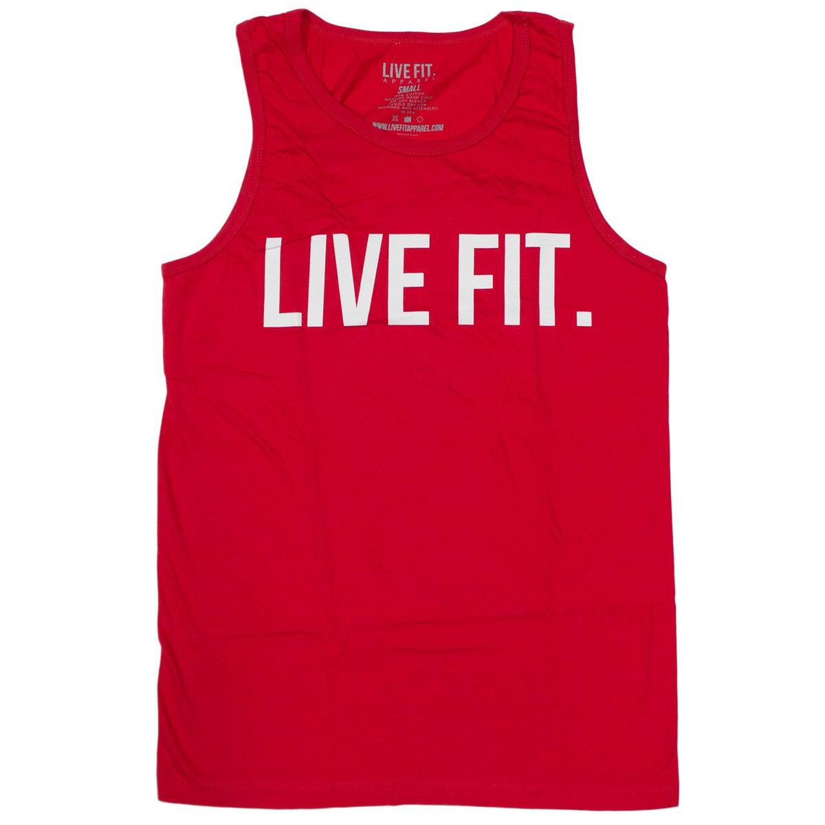 Live Fit Original Tank - Red